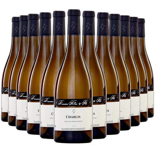 Case of 12 Domaine Fillon Chablis 75cl White Wine